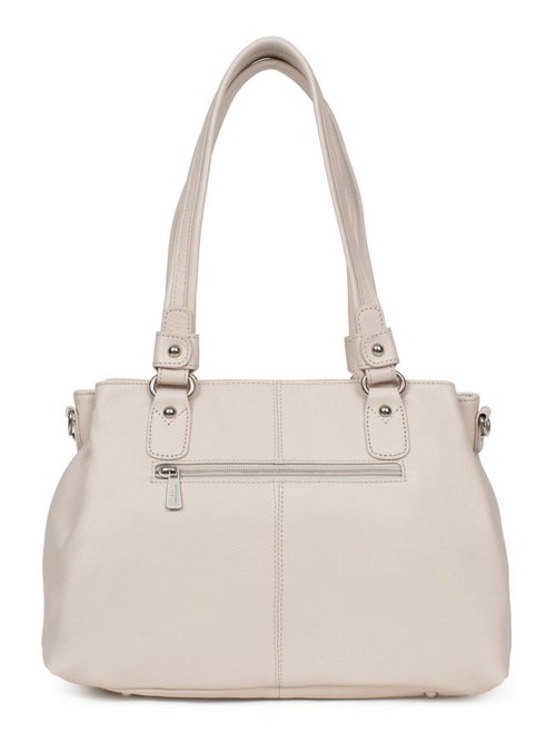 Sac porté épaule 2 anses  Cuir CONFORT - Kiabi