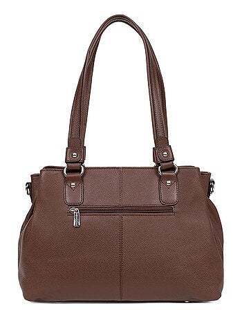 Sac porté épaule 2 anses Cuir CONFORT
