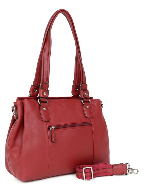 Sac porté épaule 2 anses  Cuir CONFORT - Kiabi
