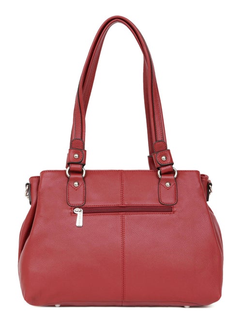 Sac porté épaule 2 anses  Cuir CONFORT - Kiabi