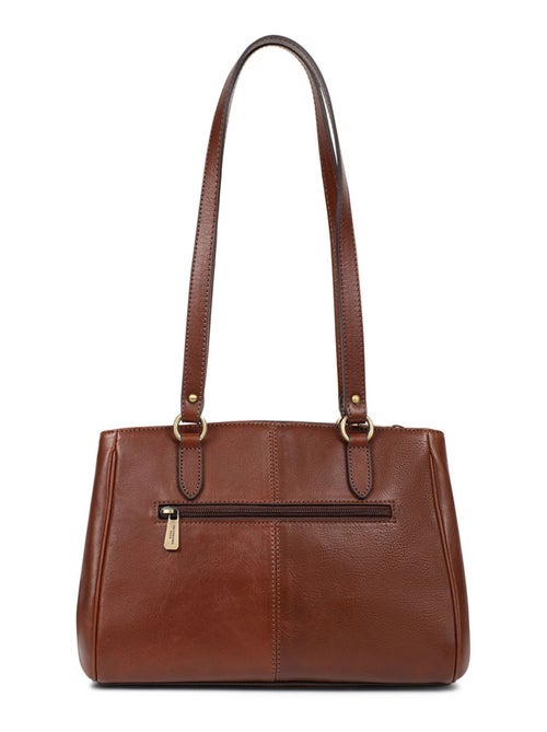 Sac porté épaule 2 anses  Cuir JEANNE - Kiabi