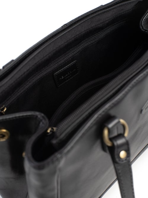 Sac porté épaule 2 anses  Cuir JEANNE - Kiabi