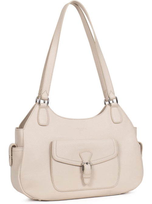 Sac porté épaule 2 anses Cuir MIRABELLE - Kiabi Sac porté épaule 2 anses Cuir MIRABELLE - Kiabi