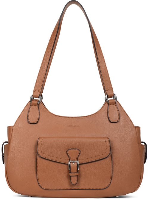 Sac porté épaule 2 anses Cuir MIRABELLE - Kiabi Sac porté épaule 2 anses Cuir MIRABELLE - Kiabi