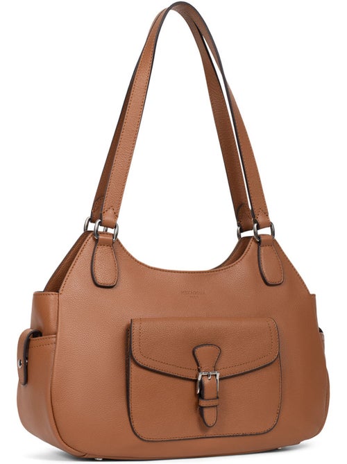 Sac porté épaule 2 anses Cuir MIRABELLE - Kiabi Sac porté épaule 2 anses Cuir MIRABELLE - Kiabi