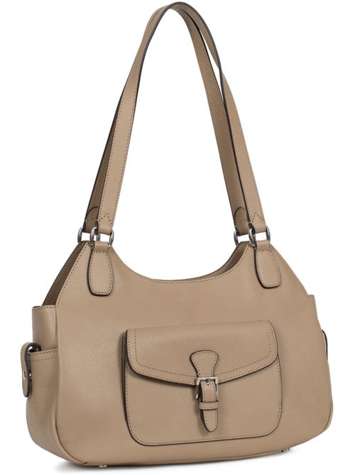 Sac porté épaule 2 anses Cuir MIRABELLE - Kiabi Sac porté épaule 2 anses Cuir MIRABELLE - Kiabi