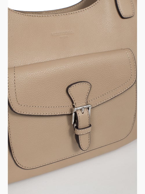 Sac porté épaule 2 anses Cuir MIRABELLE - Kiabi Sac porté épaule 2 anses Cuir MIRABELLE - Kiabi