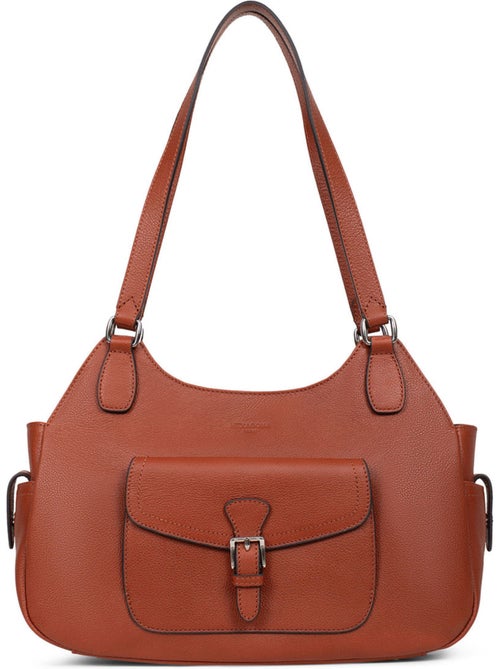 Sac porté épaule 2 anses Cuir MIRABELLE - Kiabi Sac porté épaule 2 anses Cuir MIRABELLE - Kiabi