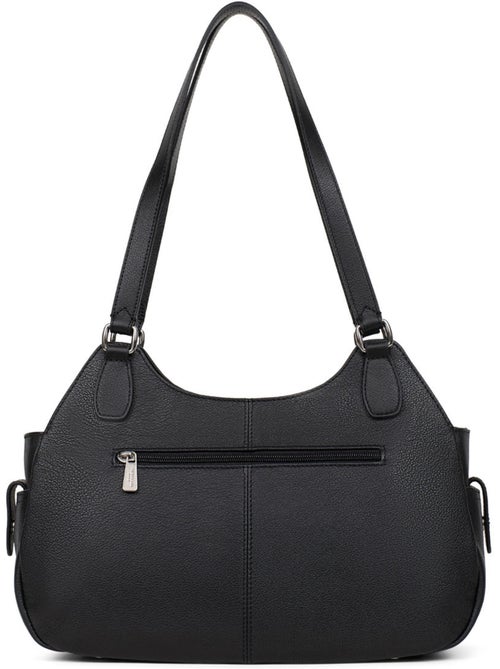 Sac porté épaule 2 anses  Cuir MIRABELLE - Kiabi