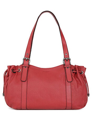 Sac porté épaule 2 anses Cuir SAUVAGE