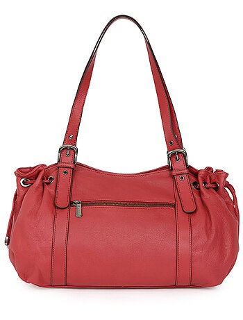 Sac porté épaule 2 anses Cuir SAUVAGE