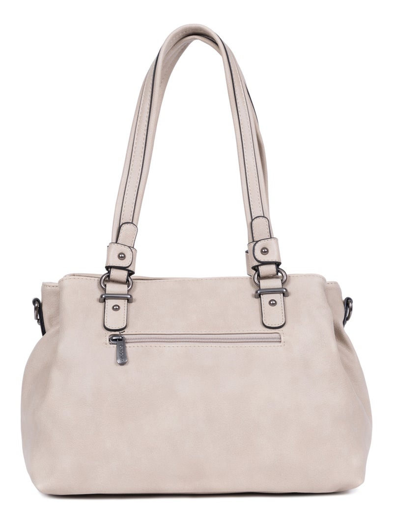 Sac porté épaule 2 anses GRACIEUSE Gris - Kiabi