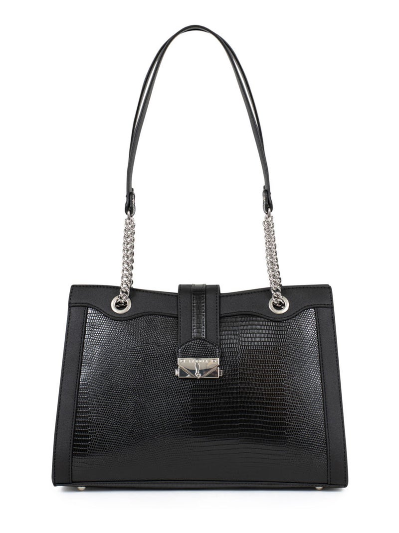 Sac porté épaule 2 anses Maria Femme Noir - Kiabi