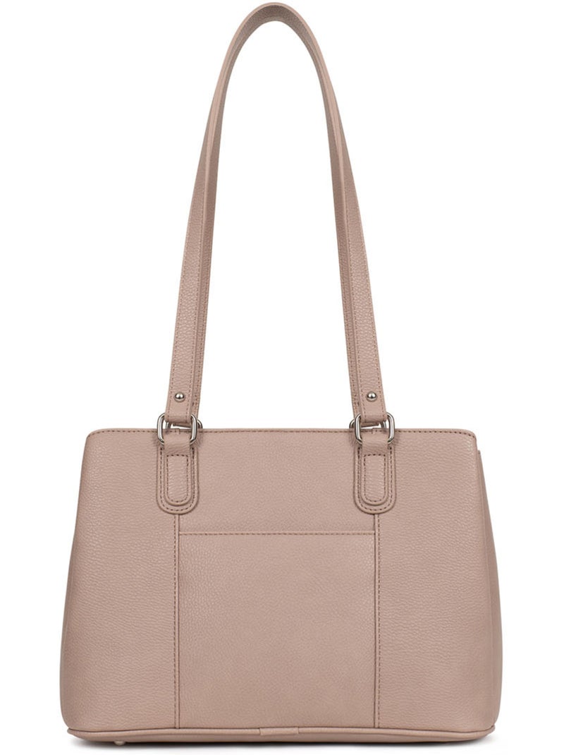 Sac porté épaule 2 anses MAYA Gris - Kiabi