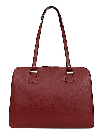 Sac porté épaule 2 anses tablette & a4 cuir république hexagona