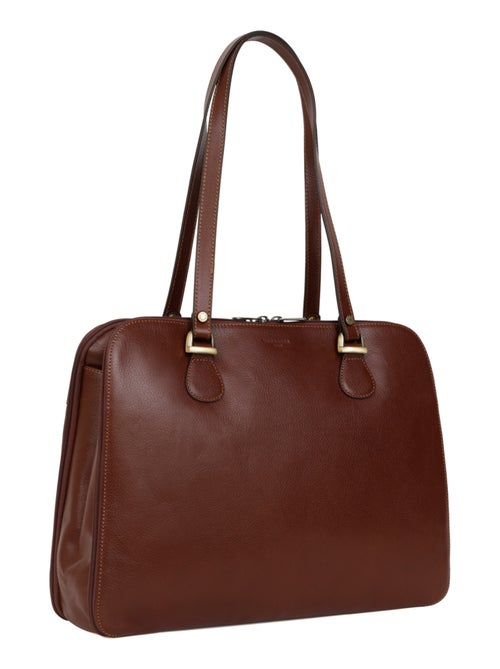 Sac porté épaule 2 anses  Tablette & A4  Cuir RÉPUBLIQUE - Kiabi