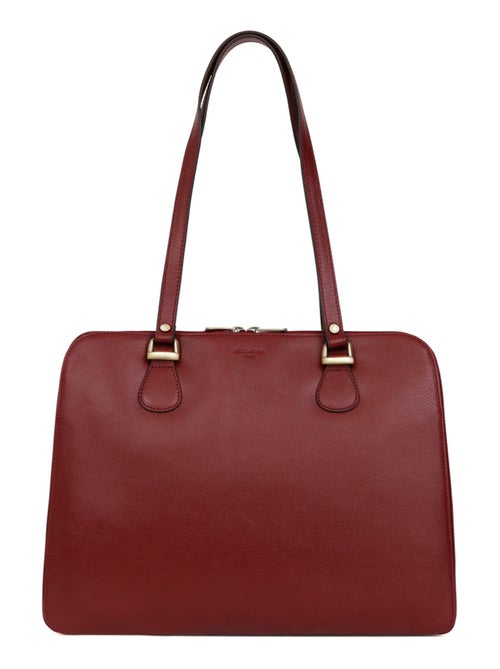 Sac porté épaule 2 anses  Tablette & A4  Cuir RÉPUBLIQUE - Kiabi