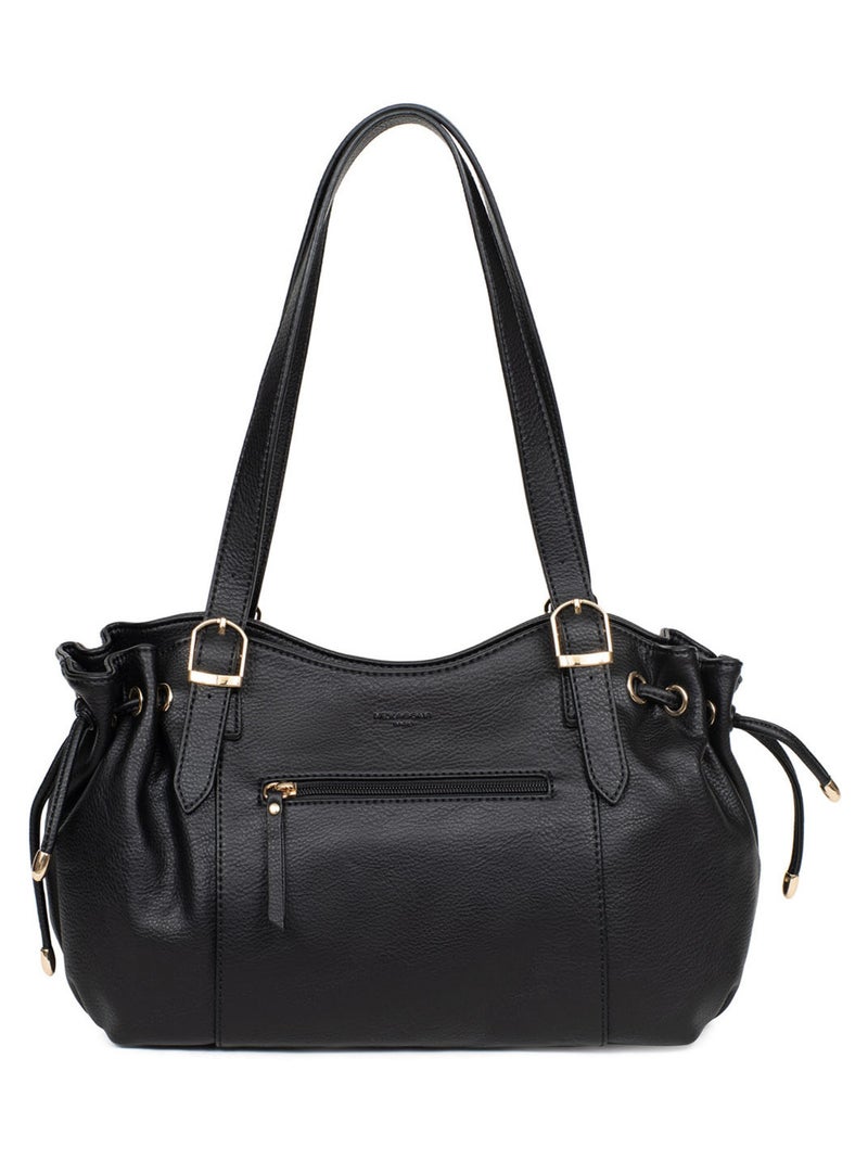 Sac porté épaule 2 anses TOSCANE Noir - Kiabi