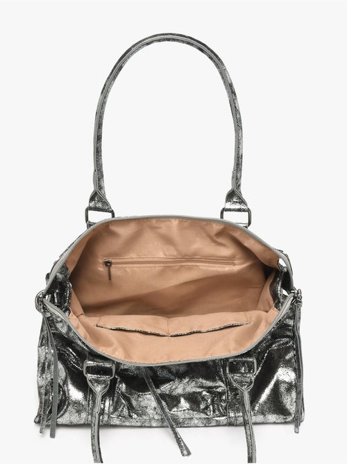 Sac porté épaule a4 format a4 gallantry toile enduite - Kiabi