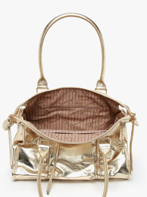 Sac Porté Épaule A4 Format A4 Gallantry Toile Enduite - Kiabi