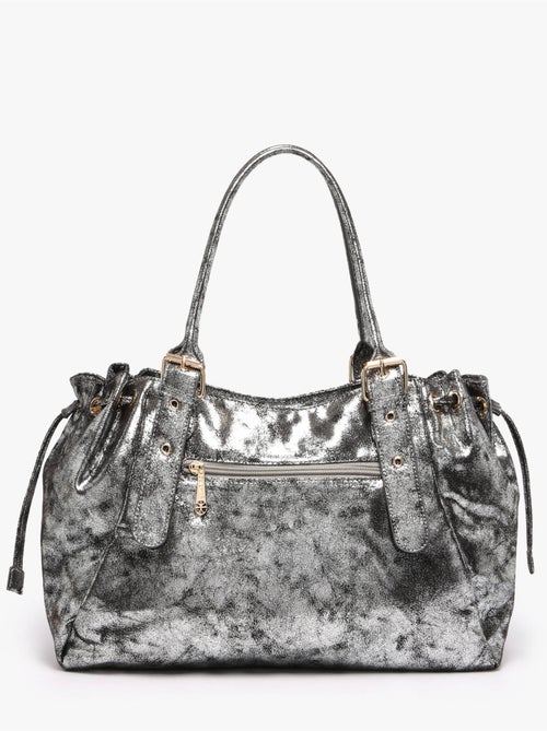 Sac porté épaule a4 lace gallantry toile enduite - Kiabi