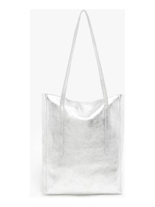 Sac Porté Épaule A4 Nine Cuir Milano Cuir De Vachette