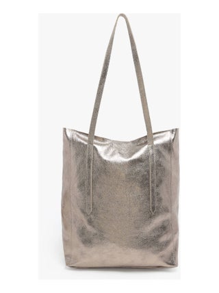 Sac Porté Épaule A4 Nine Cuir Milano Cuir De Vachette
