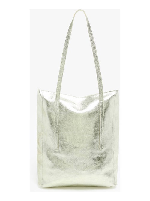 Sac Porté Épaule A4 Nine Cuir Milano Cuir De Vachette - Kiabi
