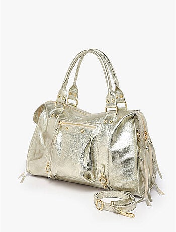 Sac porté épaule a4 nine cuir milano cuir de vachette
