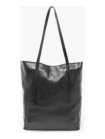 Sac Porté Épaule A4 Nine Cuir Milano Cuir De Vachette