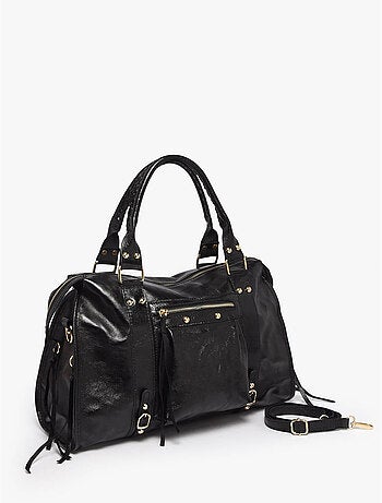 Sac porté épaule a4 nine cuir milano cuir de vachette