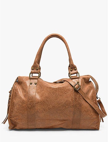 Sac porté épaule a4 spazzolato cuir milano cuir de vachette