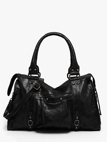 Sac porté épaule a4 spazzolato cuir milano cuir de vachette