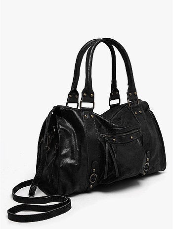 Sac porté épaule a4 spazzolato cuir milano cuir de vachette