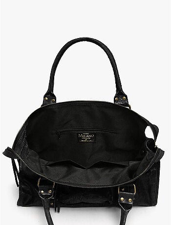Sac porté épaule a4 spazzolato cuir milano cuir de vachette