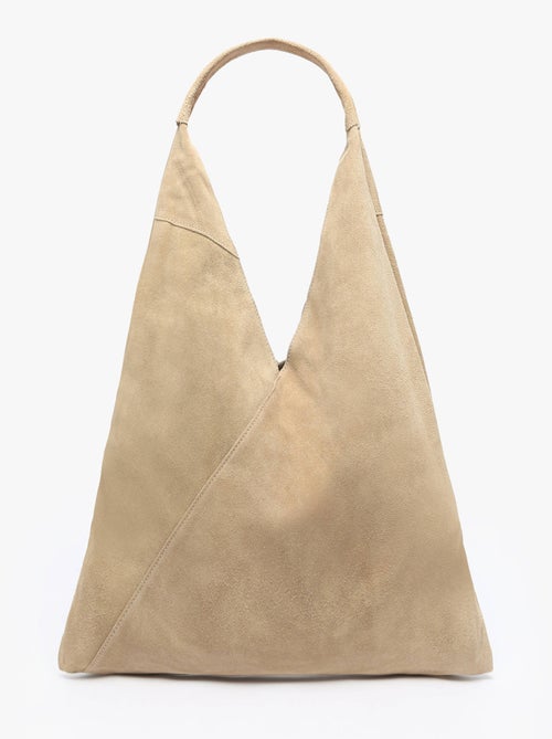 Sac Porté Épaule A4 Velvet Cuir Milano Cuir De Vachette - Kiabi
