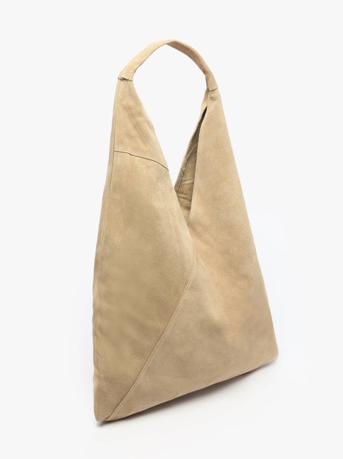 Sac Porté Épaule A4 Velvet Cuir Milano Cuir De Vachette - Kiabi