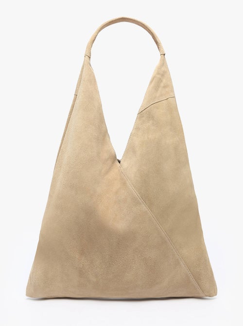 Sac Porté Épaule A4 Velvet Cuir Milano Cuir De Vachette - Kiabi