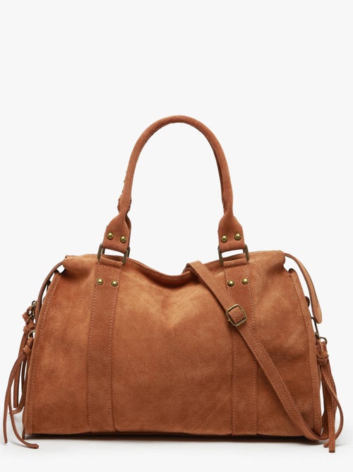 Sac Porté Épaule A4 Velvet Cuir Milano Cuir De Vachette - Kiabi