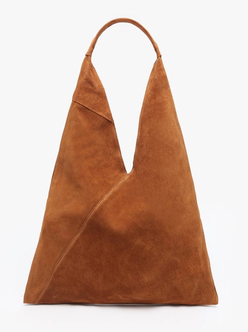 Sac Porté Épaule A4 Velvet Cuir Milano Cuir De Vachette - Kiabi
