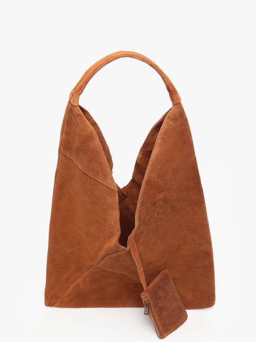 Sac Porté Épaule A4 Velvet Cuir Milano Cuir De Vachette - Kiabi