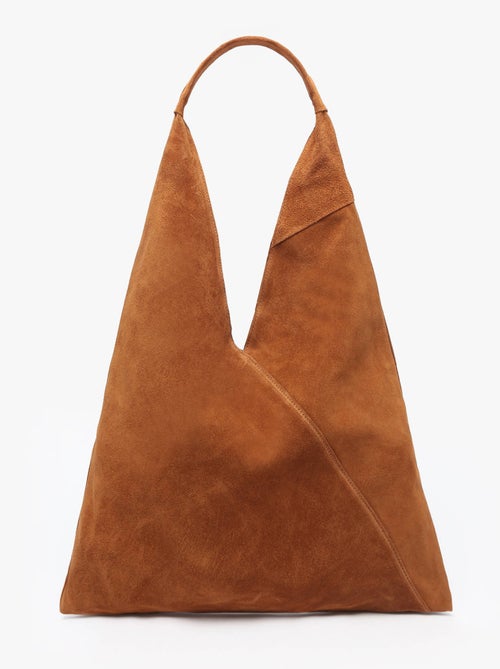 Sac Porté Épaule A4 Velvet Cuir Milano Cuir De Vachette - Kiabi