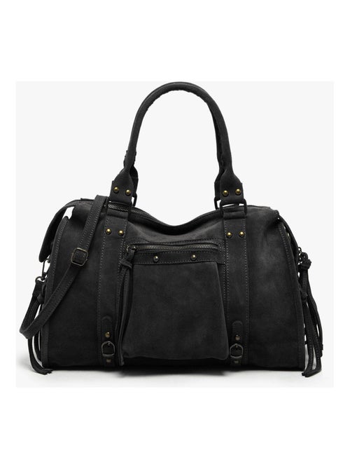 Sac Porté Épaule A4 Velvet Cuir Milano Cuir De Vachette - Kiabi