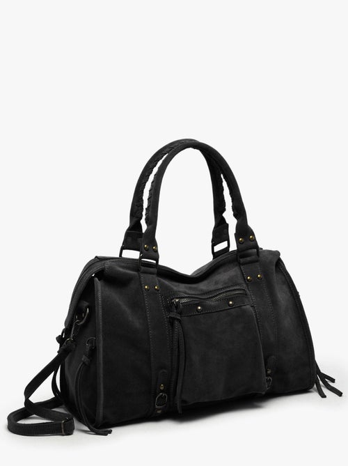 Sac Porté Épaule A4 Velvet Cuir Milano Cuir De Vachette - Kiabi