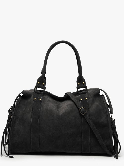 Sac Porté Épaule A4 Velvet Cuir Milano Cuir De Vachette - Kiabi