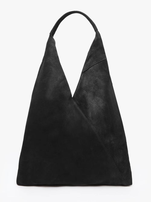 Sac Porté Épaule A4 Velvet Cuir Milano Cuir De Vachette - Kiabi