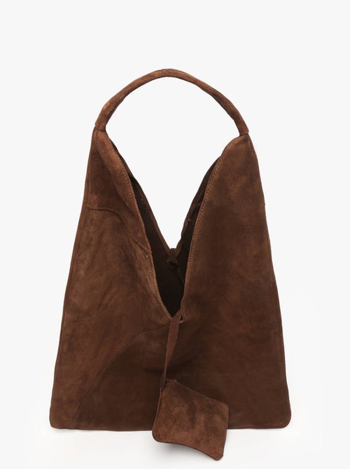 Sac Porté Épaule A4 Velvet Cuir Milano Cuir De Vachette - Kiabi