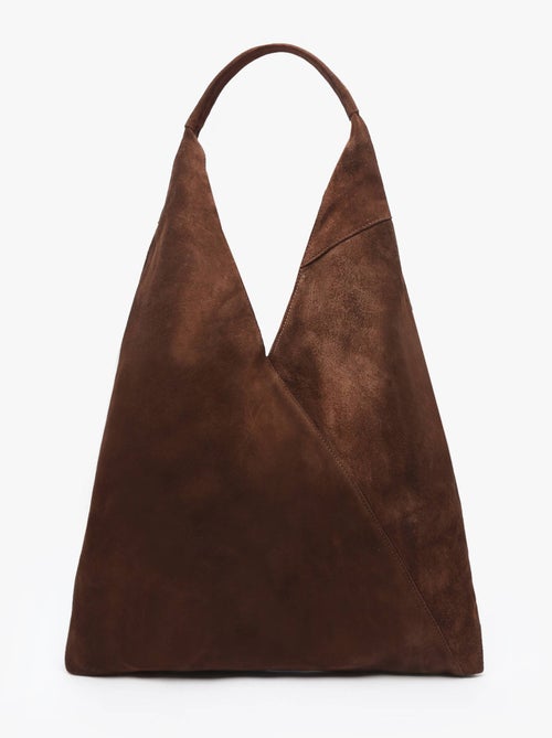 Sac Porté Épaule A4 Velvet Cuir Milano Cuir De Vachette - Kiabi