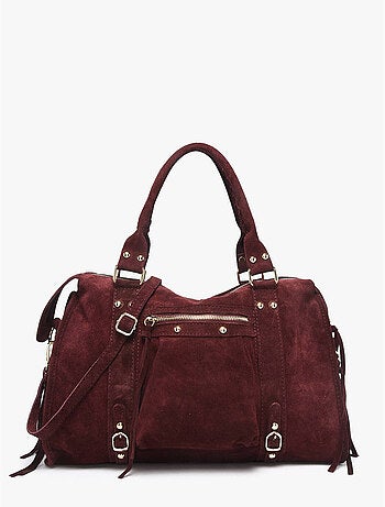 Sac porté épaule a4 velvet milano cuir de vachette