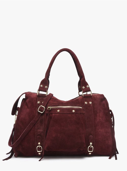 Sac porté épaule a4 velvet milano cuir de vachette - Kiabi Sac porté épaule a4 velvet milano cuir de vachette - Kiabi